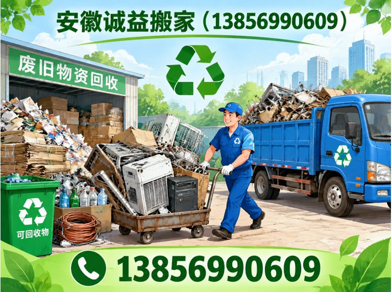 合肥高新技术产业开发区废旧物资回收展示图